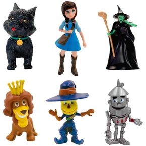 OZ Aniversary 2" 6pk Classic Characters with Yellow Brick Road