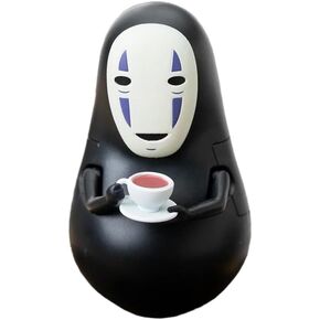 ensky - Spirited Away - YR-MC04 Roly Poly Tilting Figure No-Face with Teacup, Studio Ghibli Official Merchandise