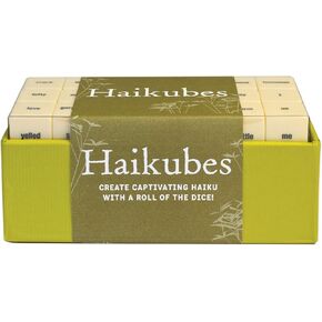 Haikubes: Create Captivating Haiku With a Roll of the Dice! (Poetry Game, Educational Poem Gift for English Teachers)