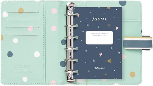 منظم Filofax Good Vibes، حجم الجيب، خطوط - ست حلقات، مع مذكرات تقويم لعرض الأسبوع، متعدد اللغات، 2024 (C022685-24) in Saudi Arabia