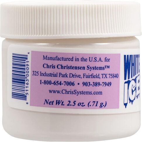 كريس كريستنسن آيس كريم كوفر أب، مستحضرات تجميل للكلاب، العريس مثل المحترفين، ليس زيتيًا أو ثقيلًا، تصبغ كثيف، كريم تغطية، صنع في الولايات المتحدة الأمريكية، أبيض 2.5 أونصة in Kuwait