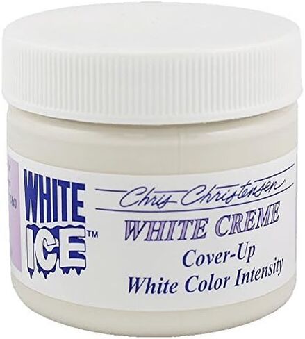 كريس كريستنسن آيس كريم كوفر أب، مستحضرات تجميل للكلاب، العريس مثل المحترفين، ليس زيتيًا أو ثقيلًا، تصبغ كثيف، كريم تغطية، صنع في الولايات المتحدة الأمريكية، أبيض 2.5 أونصة in Kuwait