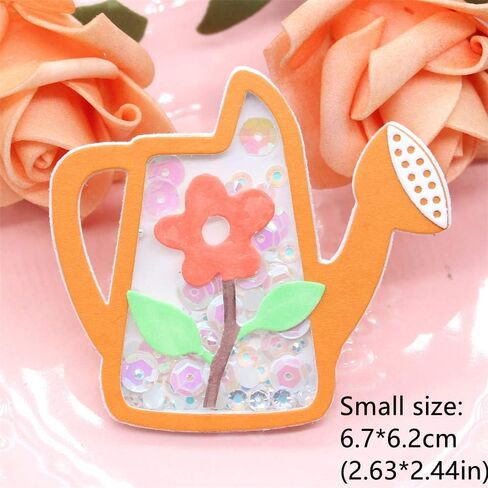 KSCRAFT Watering Can Shaker Metal Cutting Dies Stencils for DIY Scrapbooking/Photo Album Decorative Embossing DIY Paper Cards in Saudi Arabia