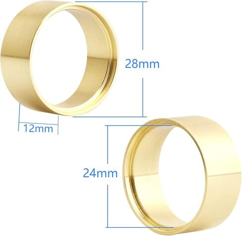 مشبك حلقي داخلي لعجلة الخرز 1.0 من النحاس من HobbyPark لـ 1/18 Traxxas TRX4M مع فواصل سداسية للعجلة ممتدة 6 مم in Kuwait