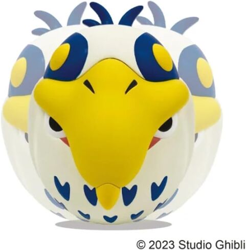 ensky - The Boy and The Heron - UN-01 Yes Nod Tilting Figure The Parakeet (Red), Studio Ghibli Official Merchandise in Saudi Arabia