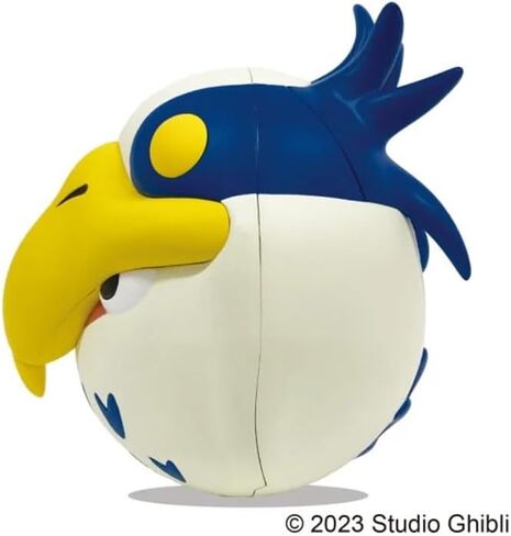 ensky - The Boy and The Heron - UN-01 Yes Nod Tilting Figure The Parakeet (Red), Studio Ghibli Official Merchandise in Saudi Arabia