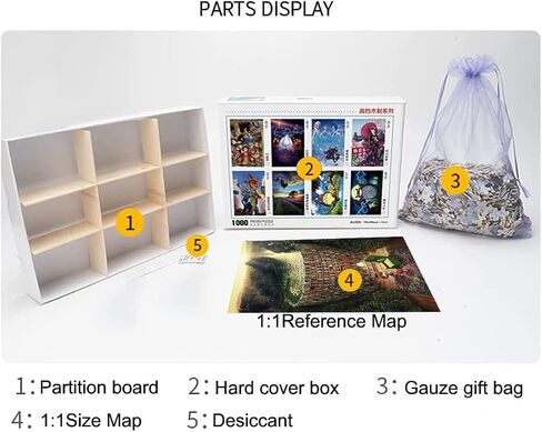 1000 Pieces Puzzle for Adults, Wooden Puzzles 29.5 x 19.7 in,Bookshelf Canal in Saudi Arabia