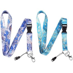 Lanyards for Keys, Pearl Beaded Chain Keychain Lanyard Fashion Lanyards for Keys, Phone, ID Badge Holder