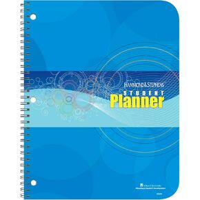 Hammond & Stephens Undated Weekly Student Planner, 8 x 10 Inches, 96 Pages
