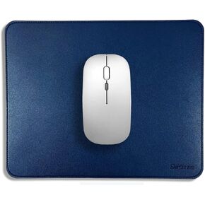 New PU Rem Ram Mouse Pad Gaming Anime Anti-Slip Waterproof Double-Sided Mouse Mat (Black, Round)