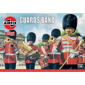 Airfix A00701V Guards Band Classic Vintage Figures, un Painted