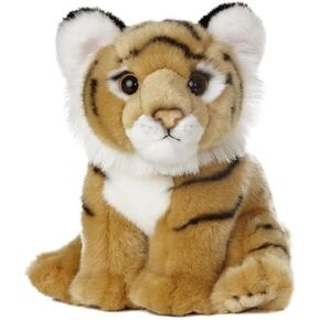 حيوان محشو من Aurora® Adorable Miyoni® Tots Lynx - تفاصيل نابضة بالحياة - الرفقة العزيزة - بني 10 بوصات