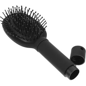 Gadpiparty Black Hair Brush Secret Safe Hair Comb Storage Box Hair Brush Jewelry Cash Holder Money Hider Containers
