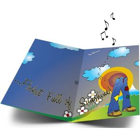 ASVP Shop Easy A Pocketful of Sunshine Musical Greeting Card - Emma Stone Movie