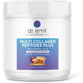 DR. EMIL NUTRITION Collagen Peptides Powder Plus Gut Health Supplement - Collagen Powder for Women with Colostrum & Probiotics for Gut Support & Immunity - Collagen Supplements for Hair, Skin & Nails