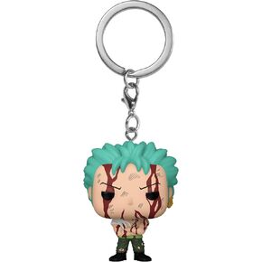 Funko POP! Keychain: OP - Roronoa Zoro - One Piece - Collectable Vinyl Mini Figure Novelty Keyring - Stocking Filler - Gift Idea - Official Merchandise - Anime Fans - Minifigure