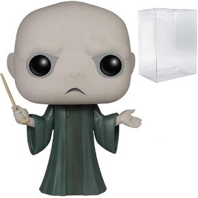 Funko POP Movies: Harry Potter - Lord Voldemort Vinyl Figure (Bundled with Compatible Box Protector Case), Multicolor, 3.75 inches
