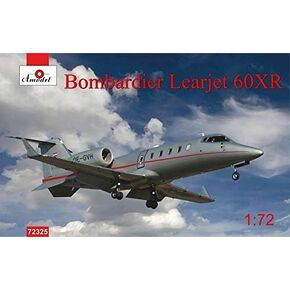 Amodel 72325-1/72 Bombardier Learjet 60XR, Scale Plastic Model kit