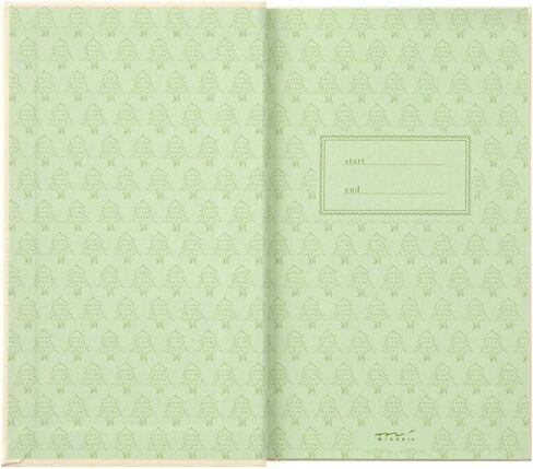 DESIGNPHIL Midori 12880006 Diary, 1 Page Per Day, Western Books, Star Pattern in Saudi Arabia