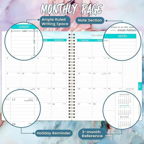 مخطط المعلم 2024-2025 - مخطط الدروس 2024-2025، يوليو 2024 - يونيو 2025، 8 بوصة × 10 بوصة، كتاب خطة الدرس، مخطط المدرسة المنزلية الأسبوعية والشهرية in Kuwait