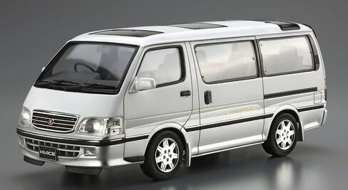 Aoshima Toyota KZH100G Hiace Super Custom G ’99 1:24 Scale Model Kit in Saudi Arabia
