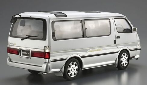 Aoshima Toyota KZH100G Hiace Super Custom G ’99 1:24 Scale Model Kit in Saudi Arabia