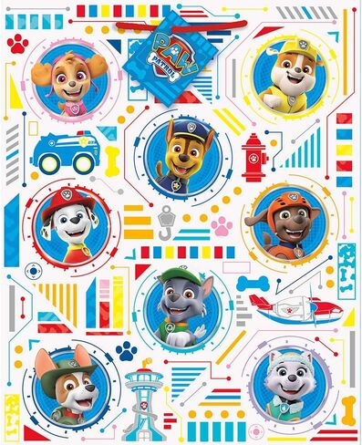 Paw Patrol Large Ultimate Multicolor Gift Bag (1 Pc) - Delightful Pup-Themed Party Favor Bags Perfect for Birthday Celebrations in Saudi Arabia