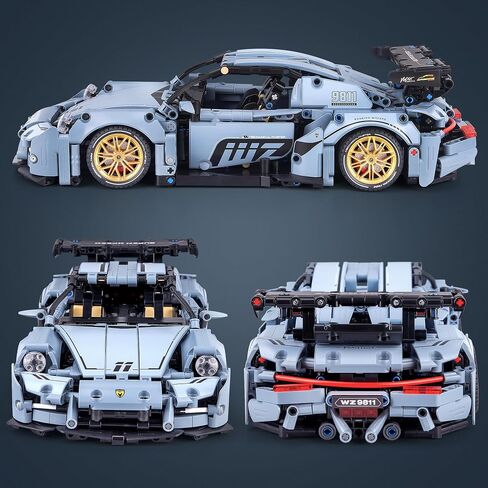 Racing Car Building Kit for Adults,1:14 MOC Super Sports Car Building Blocks Construction Sets, Buildable Supercar Model for Kids Gift Giving or Collection(1466pcs) in Saudi Arabia