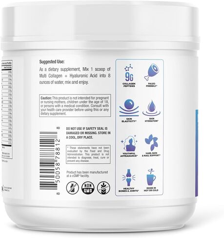 دكتور. EMIL NUTRITION مسحوق ببتيدات الكولاجين بالإضافة إلى مكمل صحة الأمعاء - مسحوق الكولاجين للنساء مع اللبأ والبروبيوتيك لدعم الأمعاء والمناعة - مكملات الكولاجين للشعر والبشرة والأظافر in Kuwait