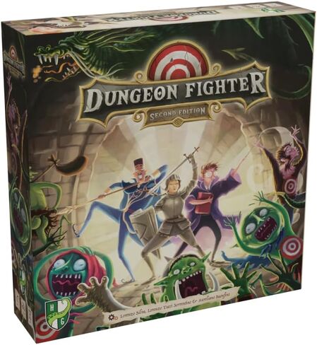 Horrible Guild: Dungeon Fighter، لعبة اللوحة التعاونية الإستراتيجية، التواصل بسرعة وبشكل جيد، البراعة هي المفتاح، رمي النرد لتحقيق نجاح كبير، من 1 إلى 6 لاعبين، للأعمار من 8 سنوات فما فوق in Kuwait