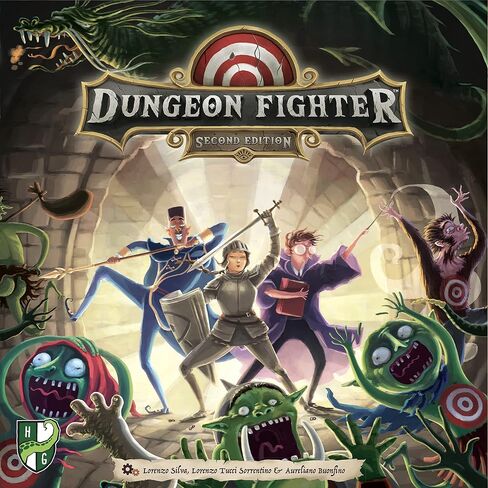 Horrible Guild: Dungeon Fighter، لعبة اللوحة التعاونية الإستراتيجية، التواصل بسرعة وبشكل جيد، البراعة هي المفتاح، رمي النرد لتحقيق نجاح كبير، من 1 إلى 6 لاعبين، للأعمار من 8 سنوات فما فوق in Kuwait