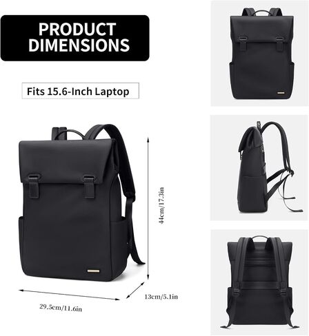 GOLF QUALITYWomen Laptop Backpack Computer Backpacks Carry On Waterproof backpack Fits 15.6Inch Notebook Travel Commute College (Apricot) in Saudi Arabia