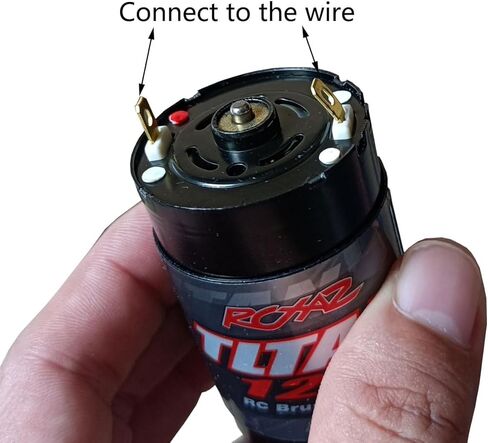 1 قطعة RC موتور 550 12T نحى المحرك ل 1/10 مائل ARRMA الجرانيت سينتون محوري Redcat HSP HPI Wltoys كيوشو in Kuwait