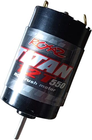 1 قطعة RC موتور 550 12T نحى المحرك ل 1/10 مائل ARRMA الجرانيت سينتون محوري Redcat HSP HPI Wltoys كيوشو in Kuwait