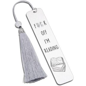 Funny Inspirational Bookmark for Book Lovers I’m Reading Gifts for Book Reader Gifts for Women Writers Friend Book Club Christmas Birthday Graduation Gifts for Boys Girls Librarian Student Coworker
