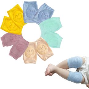 Baby Knee Pads for Crawling (5 Pairs), Walking Protector Knee Pads For babies Toddler Kids Girls Boys 1-3