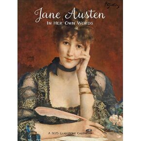 Jane Austen Deluxe Wall Calendar 2025
