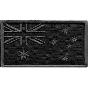 ACU Australia Flag Subdued Morale Tactical Tab Badge Army Gear Embroidery Fastener Patch