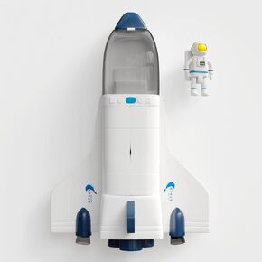 Lollipop Outer Space Explorer Kit: Interactive Space Capsule Toy with Openable Door, LED Lights, Sounds, astronaut figurine, STEM Toys for Kids Ages 3-5