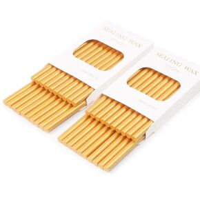 Silver Wax Seal Sticks, WASOHLING 40Pcs Premium Glue Gun Sealing Wax Sticks Beads for Wax Seal Stamp, Wedding Invitations, Christmas Gift, Envelopes, Cards, Wine Package (Silver)