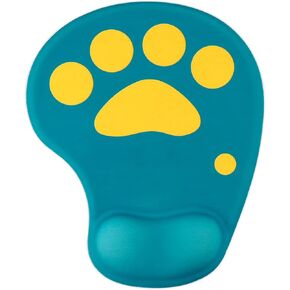 Cat Paw Mouse Pad Wrist Support-3D Cute Mouse Wrist pad with Gel Filled, Ergonomics Game Small Mouse Mat with Comfortable Surface and Non-Slip Base for Office Gift (9x7.6x0.65inch) (Purple) in Kuwait