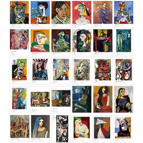 HOSTEESSCHOICE مجموعة بطاقات بريدية فنية جميلة مكونة من 30 بطاقة بريدية من Henri Matisse مجموعة متنوعة من مناظر الرسم الشهيرة، 4 × 6 بوصات