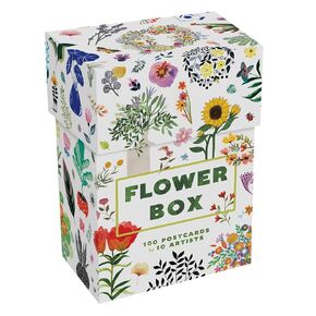 Flower Box: 100 Postcards by 10 artists