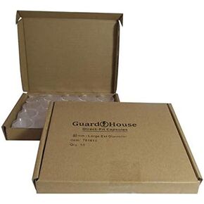 Guardhouse Direct-Fit Large Coin Capsules 40.6mm American Silver Eagle Size - Pack of 50