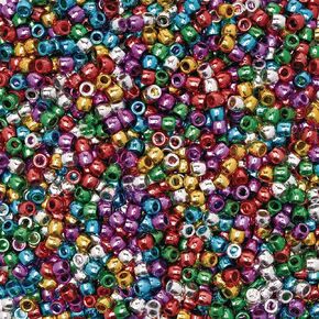 Colorations PONYMET Metallic Pony Beads - 1 lb.