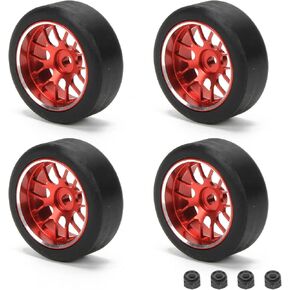 RCAWD Big Wheels Rim & Tire for 1/24 Wltoys K969
