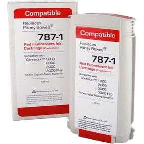 #787-1 Max Volume Pitney Compatible Ink Cartridge with 90 Day Warranty for Connect+ Series Mailing Machines by Discount Supply Company