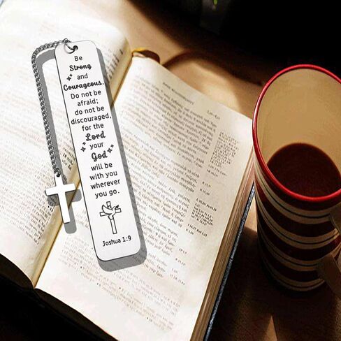 Inspirational Gift for Biblical Bookmarks for Women and Men Christian Religion Bible Gift Faith Birthday Christmas Gift for Son and Daughter Communion Gift (Interesting Bible) in Saudi Arabia