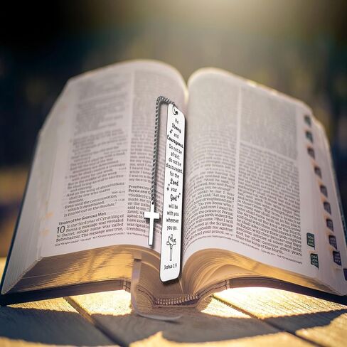 Inspirational Gift for Biblical Bookmarks for Women and Men Christian Religion Bible Gift Faith Birthday Christmas Gift for Son and Daughter Communion Gift (Interesting Bible) in Saudi Arabia