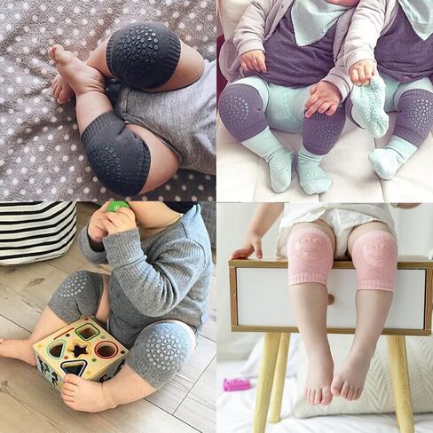 Baby Knee Pads for Crawling (5 Pairs), Walking Protector Knee Pads For babies Toddler Kids Girls Boys 1-3 in Saudi Arabia